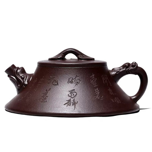 Yixing Raw Zhuni Zisha Teapot