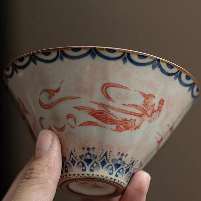 Ice Crackle Tea Bowl SONG KILN