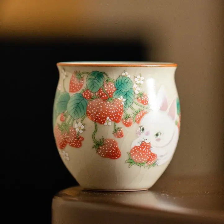 Ice Crackle Tea Cup SONG KILN