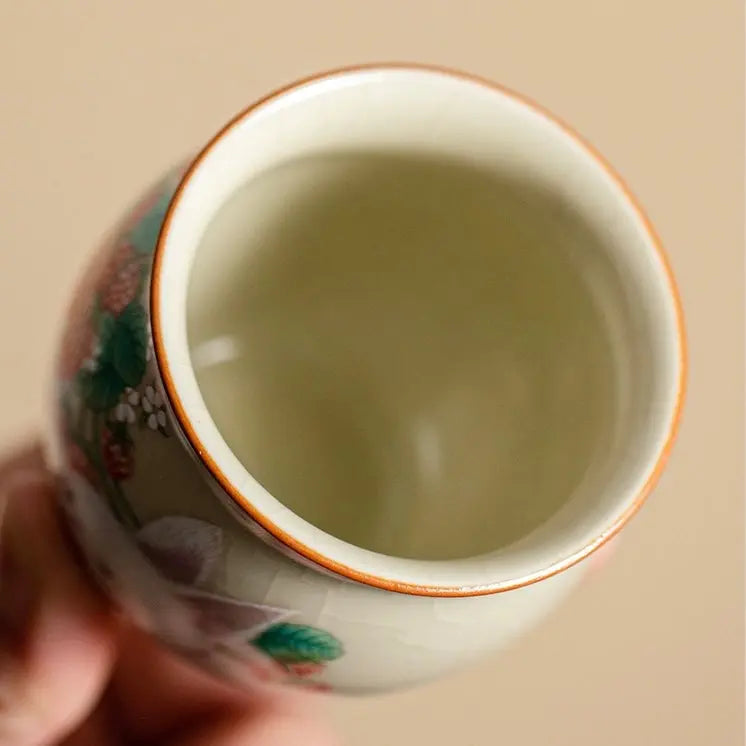 Ice Crackle Tea Cup SONG KILN