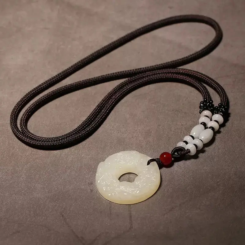Hetian Jade Pixiu Lucky Protection Pendant SONG KILN