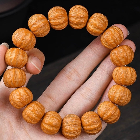 Wenwan Walnut Worry Bead Bracelet
