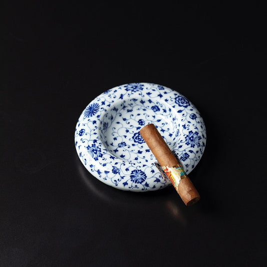 Jingdezhen Porcelain Cigar Ashtray