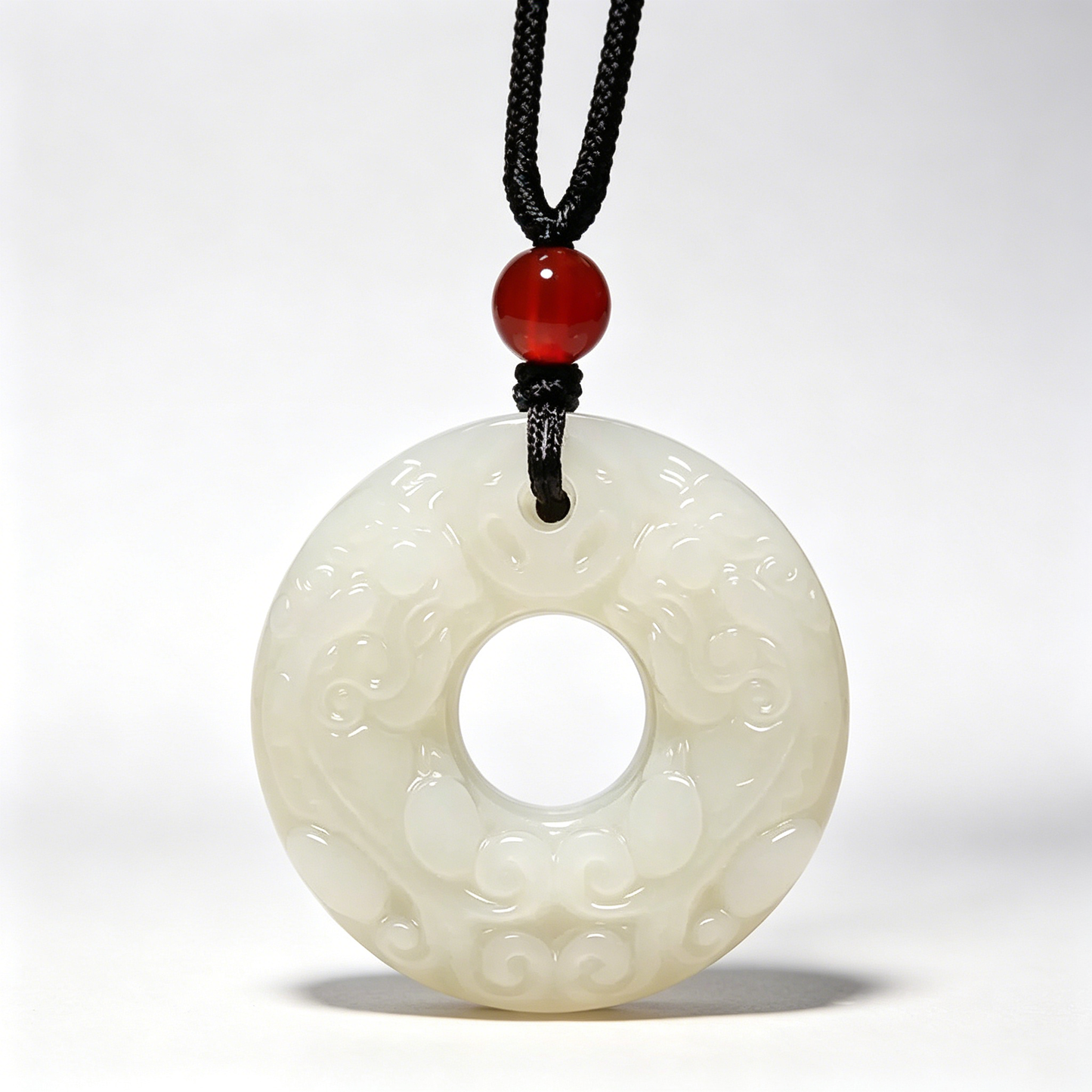 Hetian Jade Pixiu Lucky Protection Pendant
